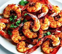 Chilli Garlic Prawns