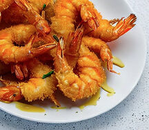 Golden Fried Prawns