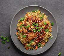 Chicken szechuan fried rice