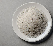 Plain rice