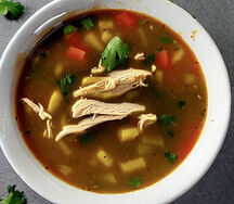 Chicken manchow soup