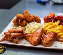 Party wings platter