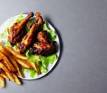 Coated drumsticks
