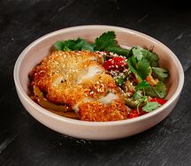 Китайский удон с цыпленком