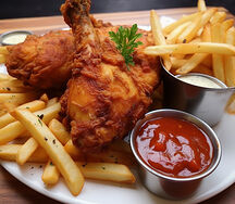 Chicken & chips