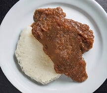 Nshima & dry fish