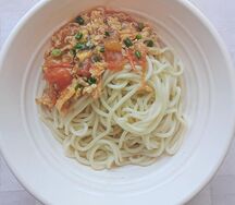 Tomato Noodles With Gravy