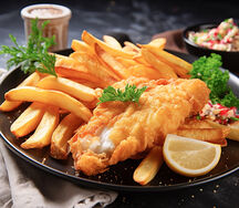 Fried fish and chips