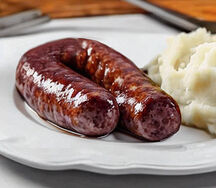 Boerewors sausage with nshima