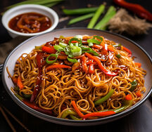 Schezwan Noodles Veg