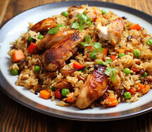 Fried Rice Chicken