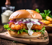Fish burger