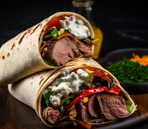 Beef fillet Wrap