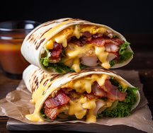 Chicken & bacon Wrap