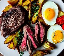 Steak & eggs