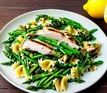Gremolata chicken pasta salad
