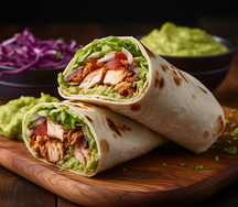 Mexican chicken wrap