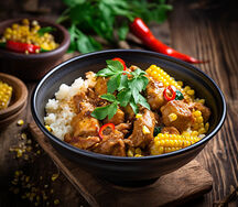 Thai chicken curry