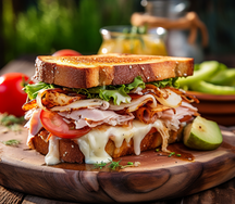 Smoked chicken & ham