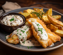 Somerset style fish