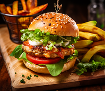 Chicken burger