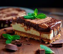 Peppermint Crisp Tart