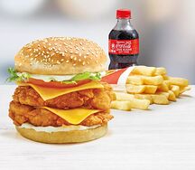 Double Big Boss Burger Meal