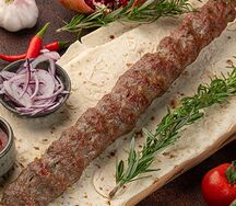 Люля-кебаб из свинины и говядины