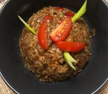 Рис Тяхан с овощами