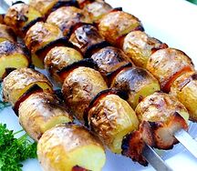 Картошка на мангале