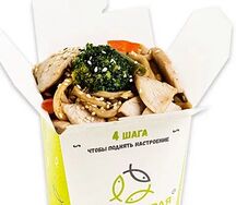 Пшеничная лапша с курицей