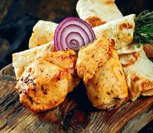 Шашлык из нежного филе куриной грудки