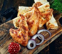 Шашлык из куриных крылышек