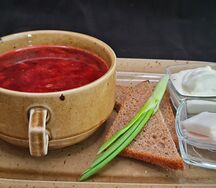 Борщ домашний