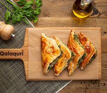 Пеновани со шпинатом и сыром