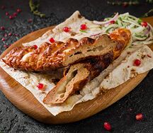 Люля-кебаб из курицы с сыром
