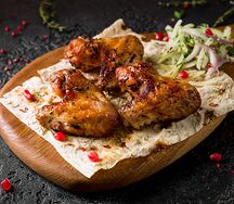 Шашлык из куриных крыльев