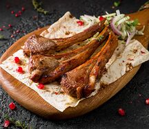 Шашлык из баранины (каре)
