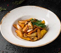 Картофель с грибами