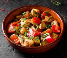 Жаркое с курицей