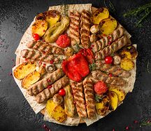 Сет Кебаб с овощами на 6 персон
