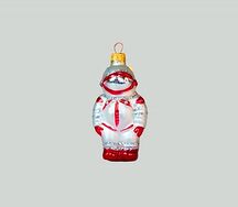 Елочная игрушка Космонавт