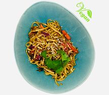 Удон с овощами Vegan