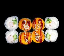 Запеченный ролл с кревтками