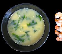 Мисо-суп с креветками