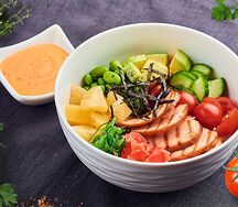 Поке с курицей