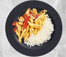 Ломо Сальтадо с курицей