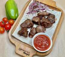 Шашлык из бараньей мякоти