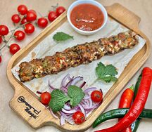 Люля с овощами и сыром