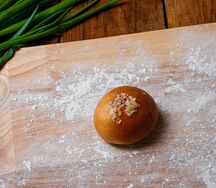 Пампушки с чесноком